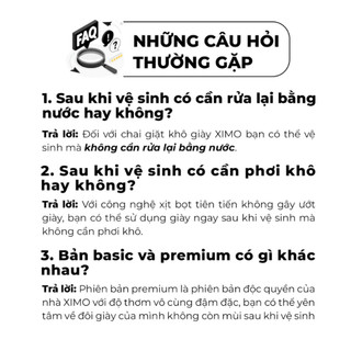 Chai xịt bọt vệ sinh giày Sneaker cao cấp 300ml
