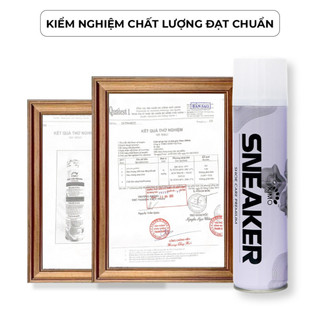 Chai xịt bọt vệ sinh giày Sneaker cao cấp 300ml
