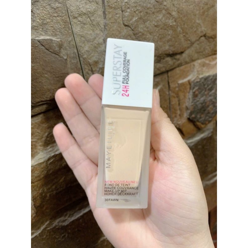Kem nền Maybelline Super Stay 24H Full Coverage Foundation