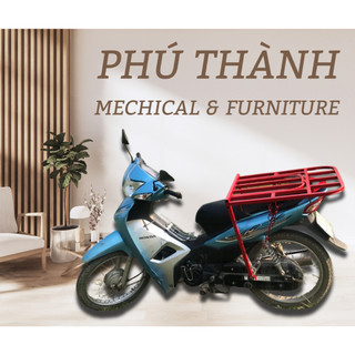 Giá chở hàng xe máy mở cốp đổ xăng không cần tháo.gác baga xe máy