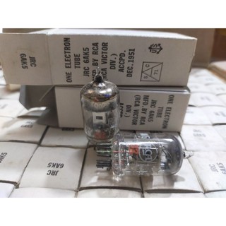 bóng cv850/6ak5 RCA phiến bạc, square getter nghiêng thay thế 6j1. 5654. 6ak5...