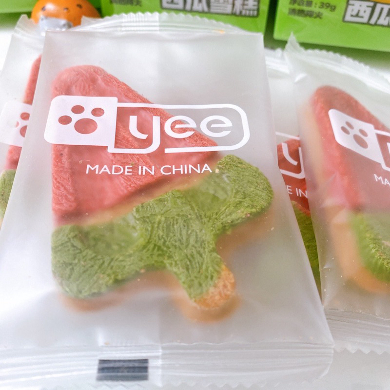 [YEE] Thịt Sấy đông khô hình Que kem Dưa hấu cho Cún Mèo, hamster