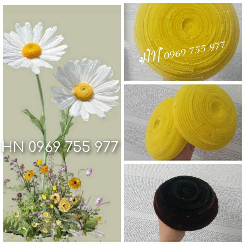 Nhụy cúc họa mi khổng lồ 10cm/15cm