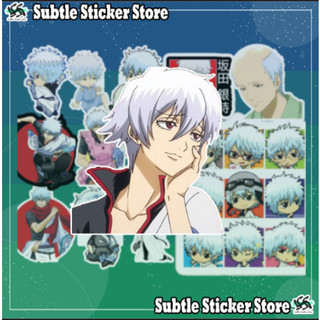 - Set 10/15 Sticker Sakata Gintoki anime Gintama/Linh hồn bạc dán trang trí siêu đẹp
