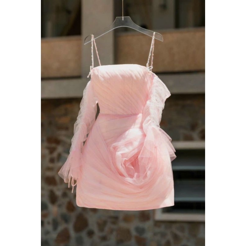 ✨ ĐẦM 2 IN 1 XOẮN HOA HỒNG ĐÍNH PHA LÊ SML ✨ HÌNH THẬT ✔ VỀ ĐỦ SML