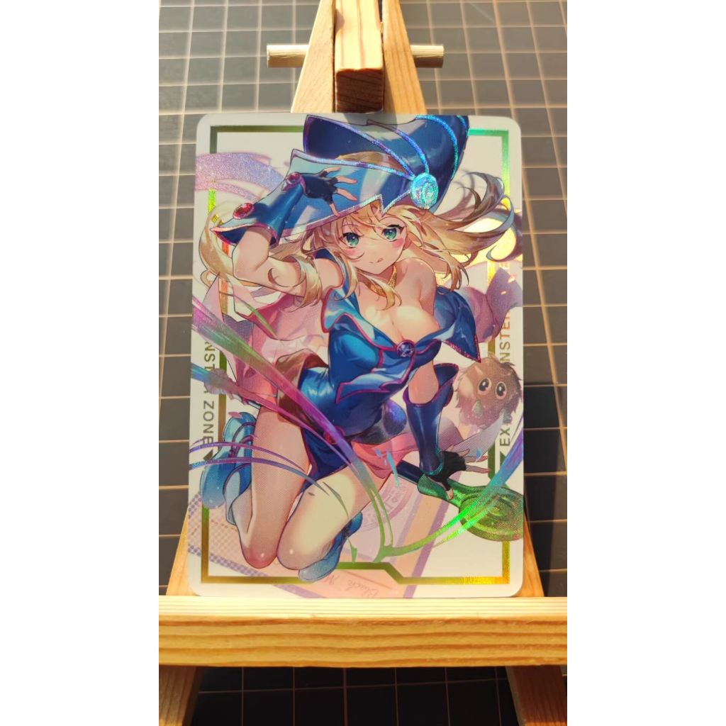 Thẻ bài Yugioh field center Dark Magician Girl  - Tặng bọc nhựa bảo quản bài