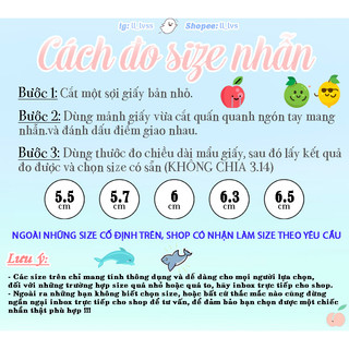 NHẪN HẠT CƯỜM TRƠN ✧˖°