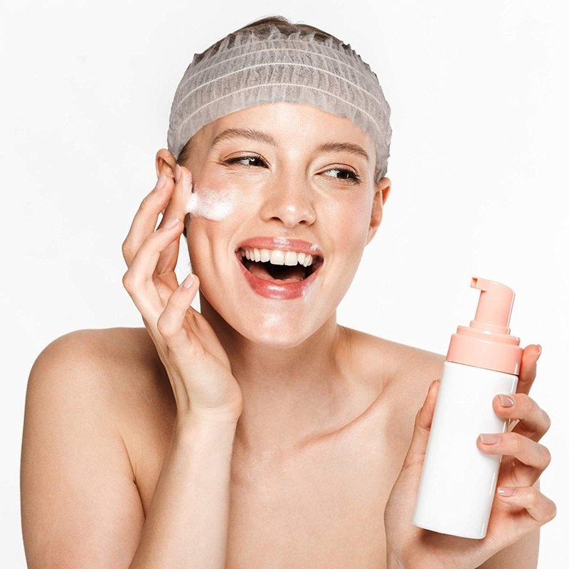 Băng đô nịt tóc chuyên dụng  Spa. Dùng 1 lần   Băng đô được sử dụng quấn tóc khi làm đẹp.  Băng đô túi 100 cái