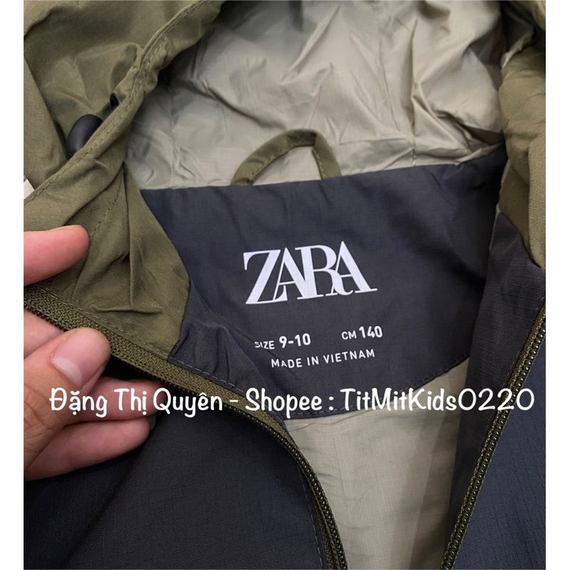 Áo gió dư xịn Zz 6-14y
