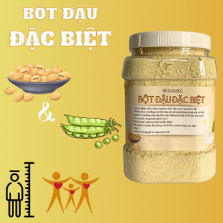 Bột đậu nành và đậu xanh size 500gram