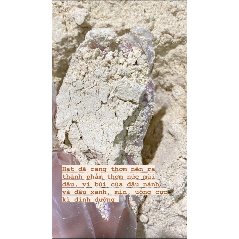 Bột đậu nành và đậu xanh size 500gram