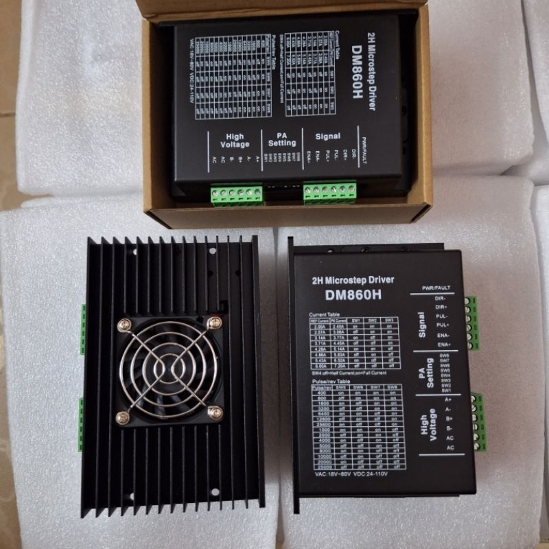 Trình điều khiển Driver DM860H  chuyên dùng cho động cơ bước 86, đến từ Hanpose