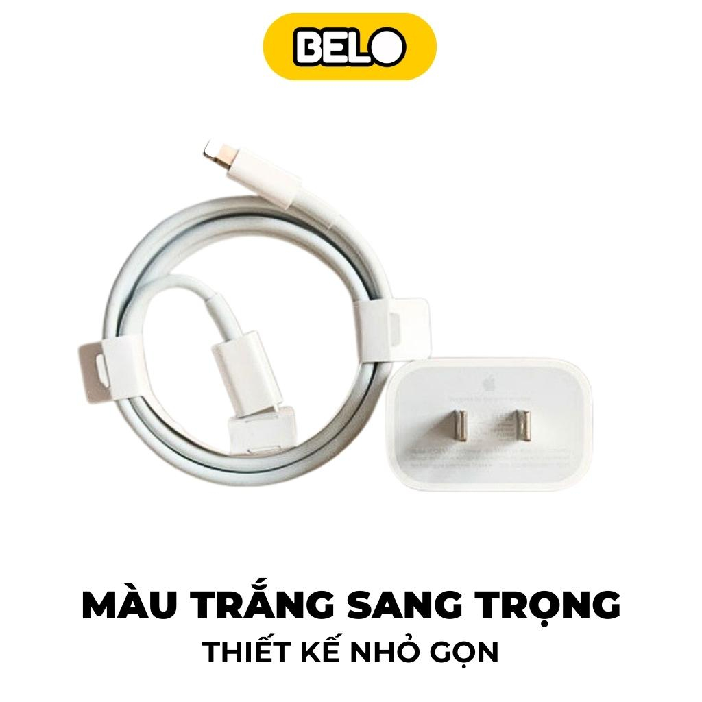 Bộ sạc nhanh Belo BS-01, củ sạc nhanh, cáp sạc nhanh PD 20W