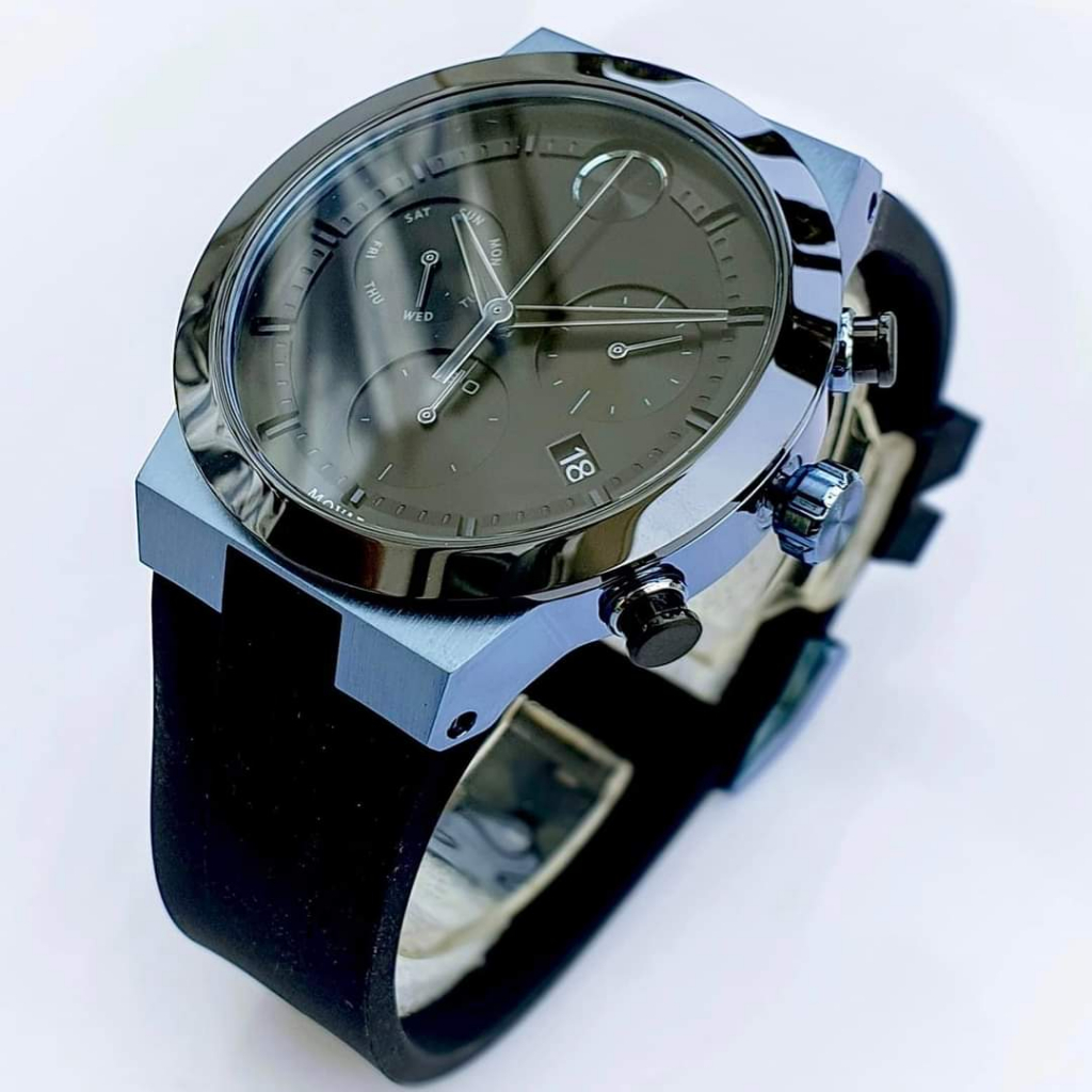 Đồng hồ nam dây cao su Movado Bold Fusion Chronograph 3600713