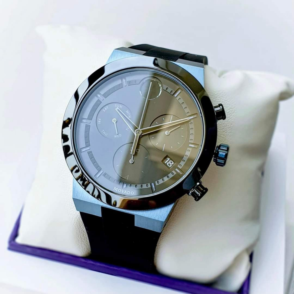 Đồng hồ nam dây cao su Movado Bold Fusion Chronograph 3600713