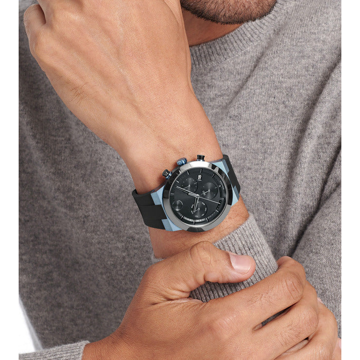 Đồng hồ nam dây cao su Movado Bold Fusion Chronograph 3600713