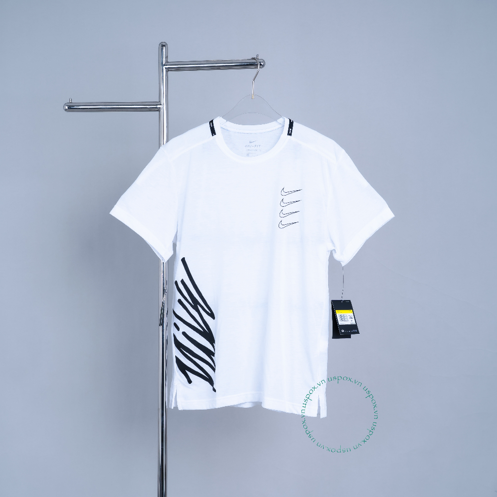 [Có sẵn] [Chính hãng] Áo Nike Sleeve Swoosh White (form Âu)