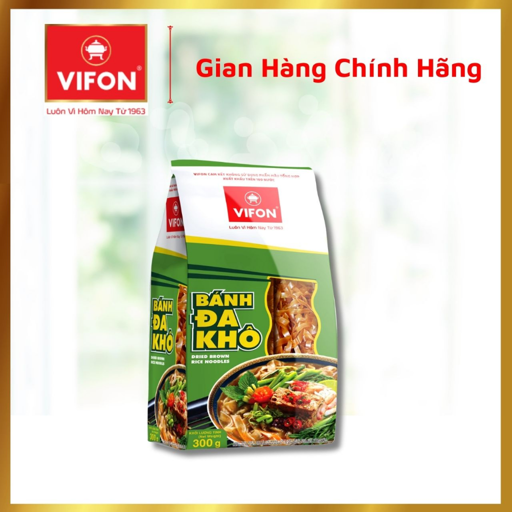 [Mã BMLTA35 giảm đến 35K đơn 99K] [Thùng 12 gói] Bánh Đa khô VIFON (300gr / Gói)