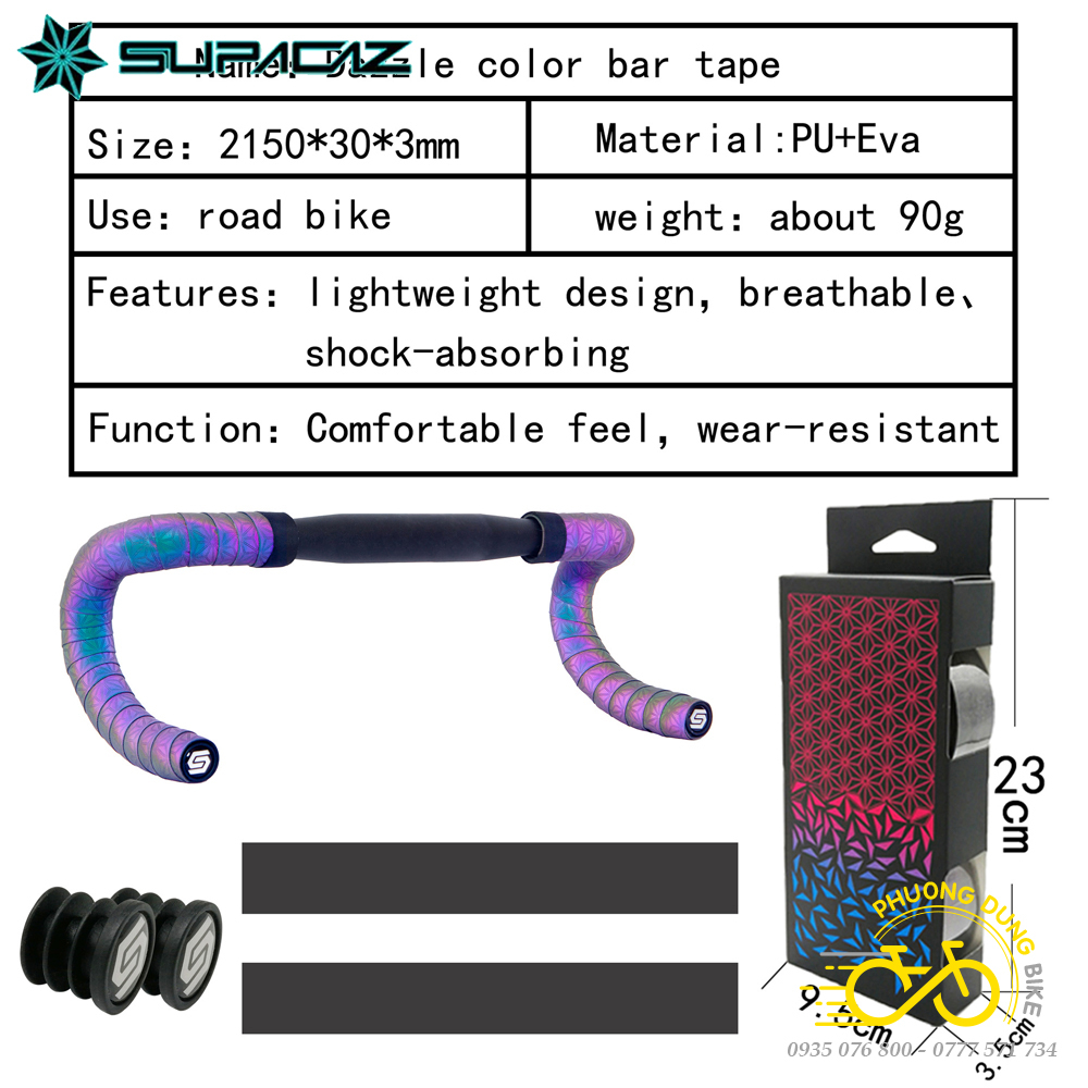 Dây quấn  ghi đông xe đạp PU EVA SUPACAZ