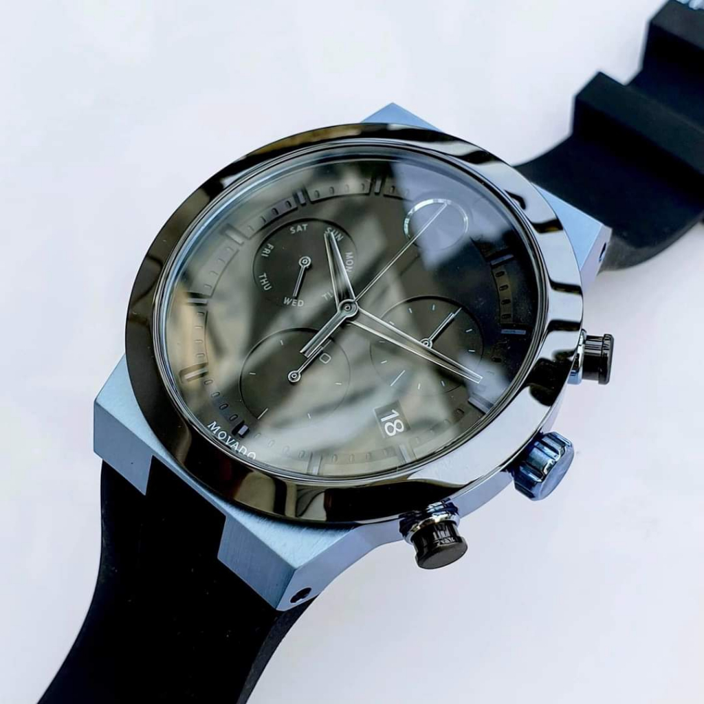 Đồng hồ nam dây cao su Movado Bold Fusion Chronograph 3600713