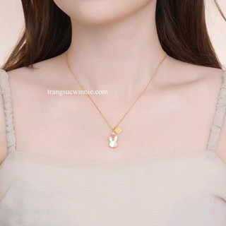 Dây chuyền nữ titan Thỏ may mắn