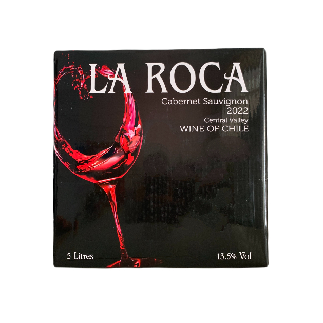 Rượu Vang Bịch Chile La Roca Đỏ 5L Nhập Khẩu - Rượu Vang Đỏ - Red Wine - Vin Rouge