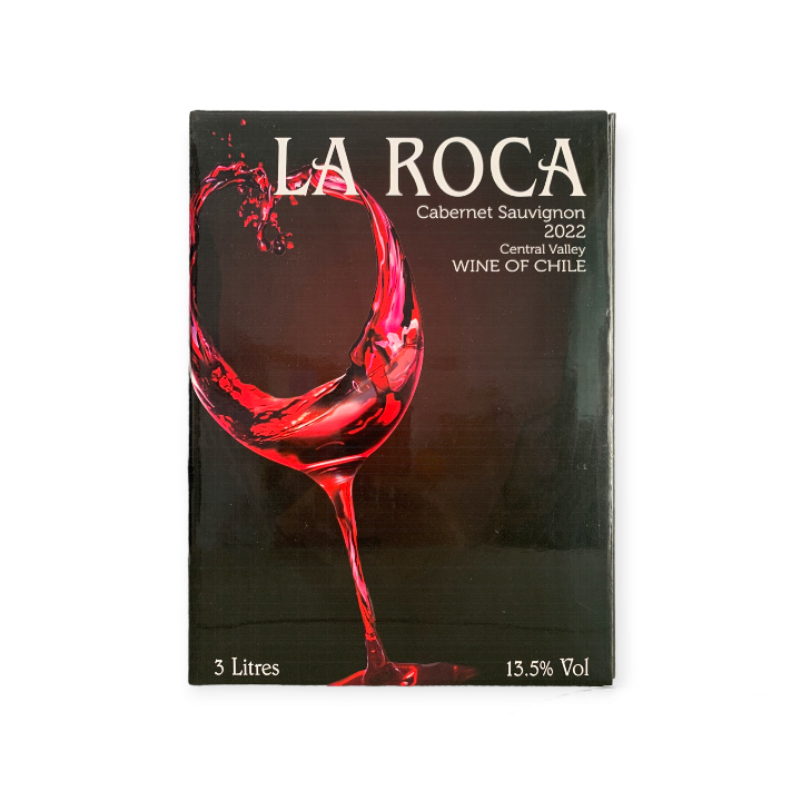 Rượu Vang Bịch Chile La Roca Đỏ 3L Nhập Khẩu - Rượu Vang Đỏ - Red Wine - Vin Rouge