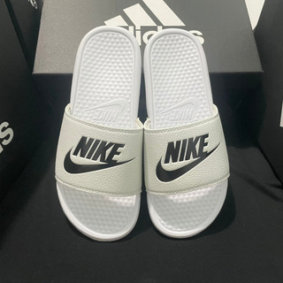 Dép trắng nam nữ nike/ dép quai ngang màu trắng đi chơi/ dép nike benassi jdi men's slides 2023