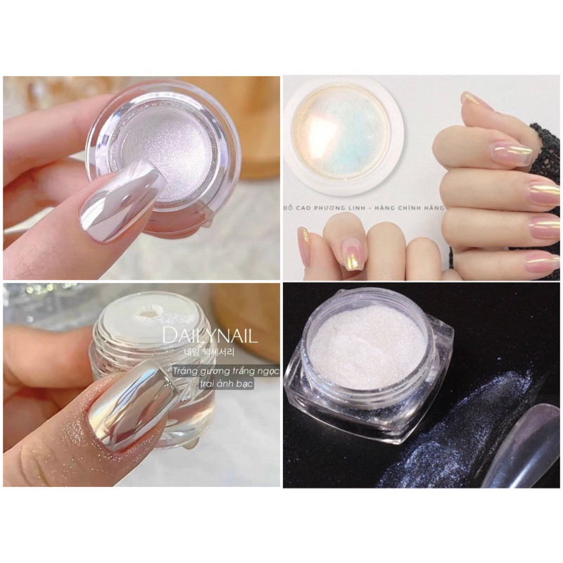 Tráng gương ánh ngọc lẻ dùng trang trí móng
