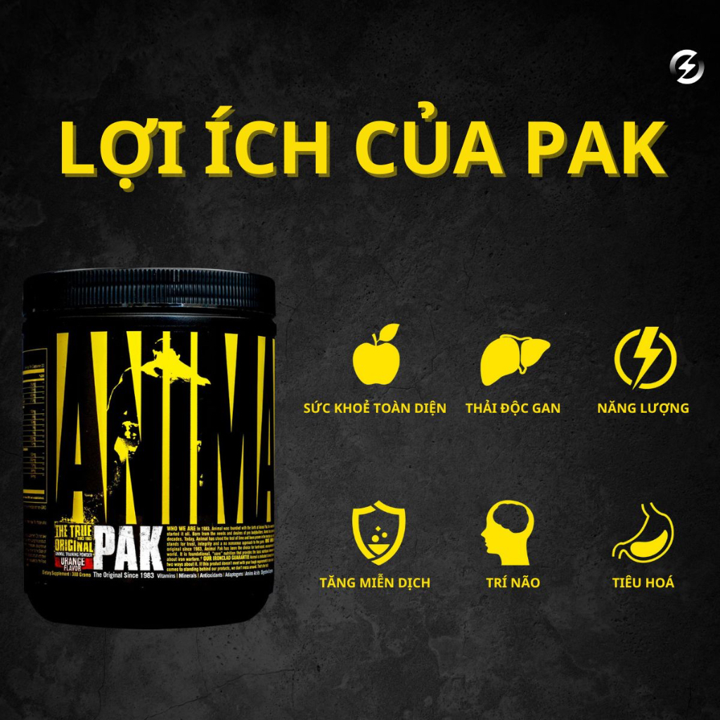Animal Pak Multivitamin 5 trong 1, 44 servings