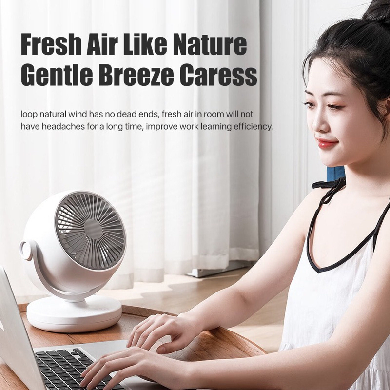 Quạt Tích Điện Xiaomi Solove F5-Tích điện đến 12 tiếng giao màu ngẫu nhiên