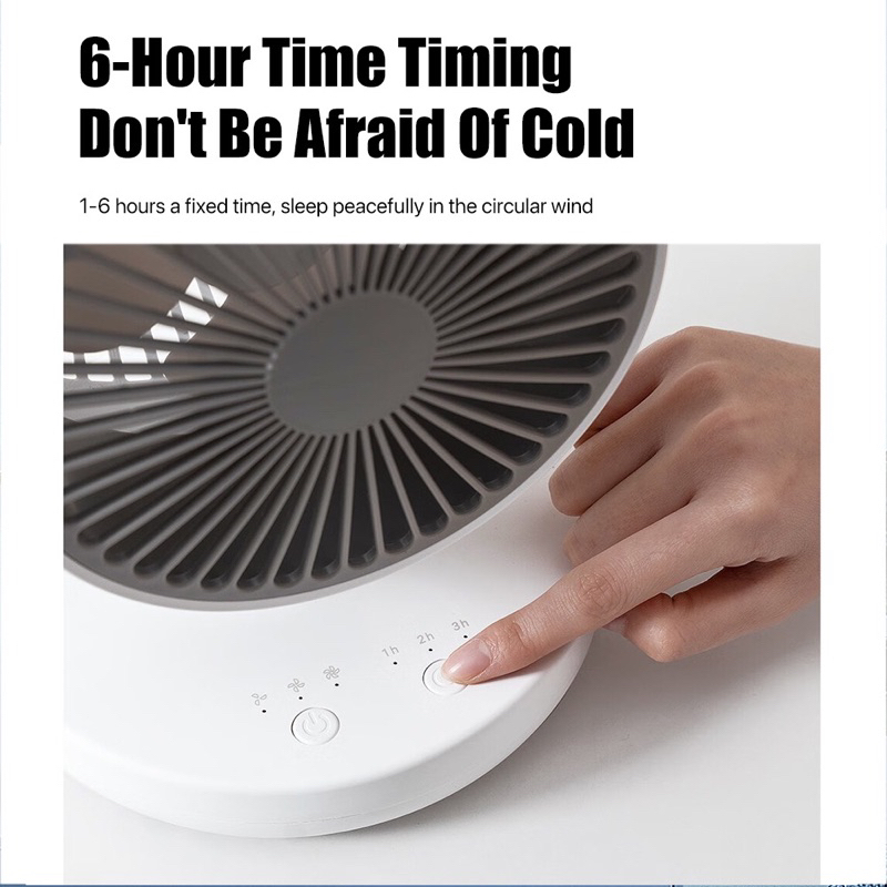 Quạt Tích Điện Xiaomi Solove F5-Tích điện đến 12 tiếng giao màu ngẫu nhiên