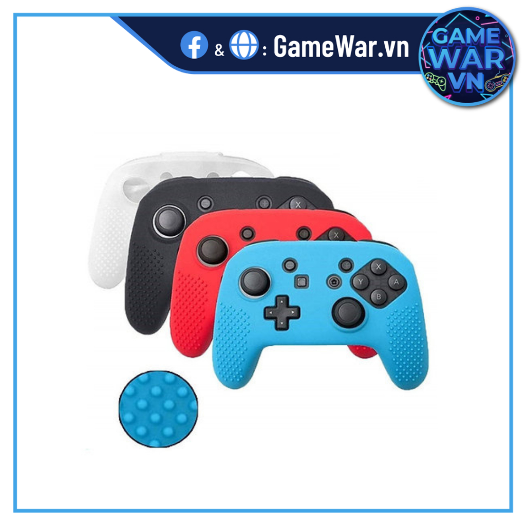 Bọc Silicone Cho Tay Cầm Pro Nintendo Switch