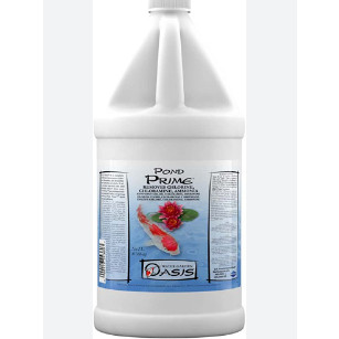 Dung dịch đậm đặc Prime Pond để khử độc và xử lý clo cho nước hồ cá cảnh của Mỹ (tem sicavi)