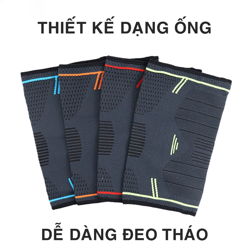 Bó Gối Thể Thao BG/14 Bảo Về Đầu Gối Tránh Chấn Thương Khớp Chơi Đá Banh Cầu Lông Tennis Bóng Chuyền Đạp Xe Gym Chạy Bộ