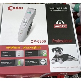 TÔNG ĐƠ CODOS 9600 , 6800, 3600 CẮT LÔNG THÚ CƯNG