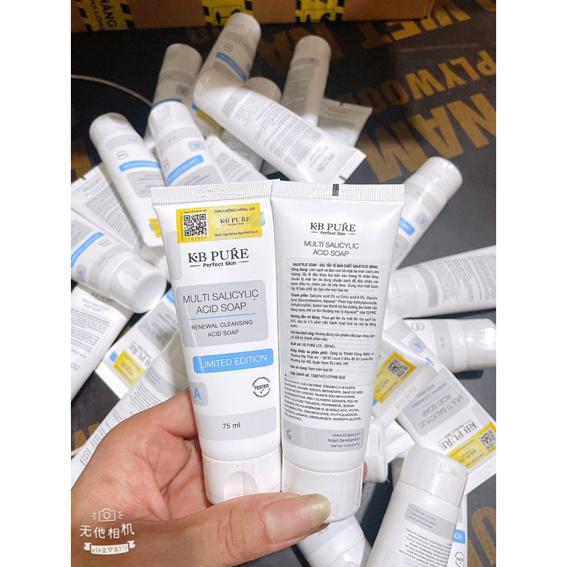 𝐓𝐚̂̉𝐲 𝐝𝐚 𝐜𝐡𝐞̂́𝐭 𝐊.𝐁 𝐏𝐔𝐑𝐄 𝐒𝐚𝐥𝐢𝐜𝐲𝐥𝐢𝐜 𝐀𝐜𝐢𝐝 75-250ml