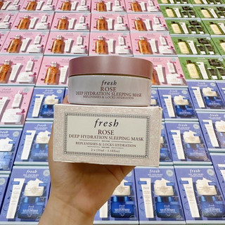 Mặt Nạ Ngủ Dưỡng Ẩm Sâu 2 Bước Fresh Rose Deep Hydration Sleeping Mask
