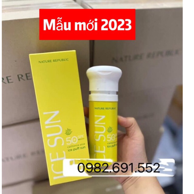 Kem Chống Nắng NATURE REPUBLIC ICE SUN SPF 50 PA+++