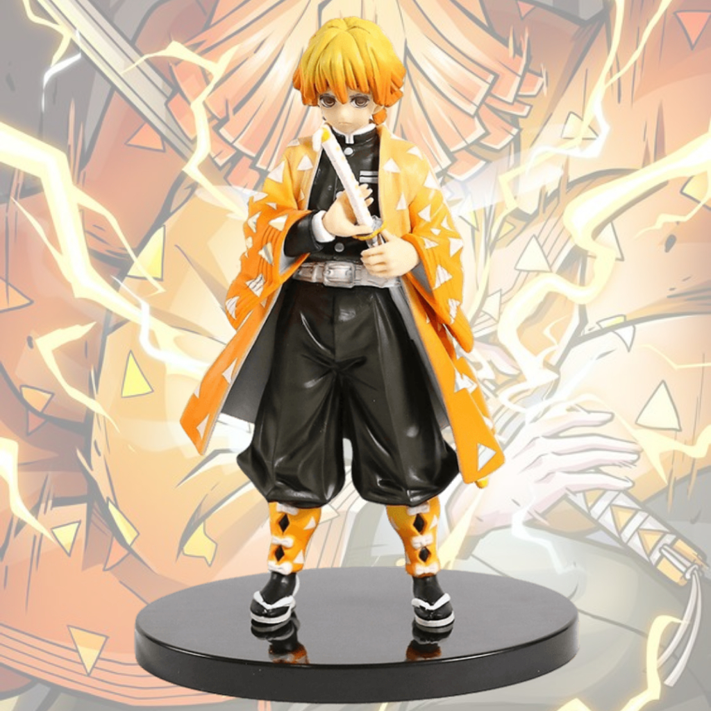 Mô Hình Zenitsu 16cm Cao Cấp Mô hình Thanh Gươm Diệt Quỷ Cao Cấp, Figure Anmie Kimetsu no Yaiba
