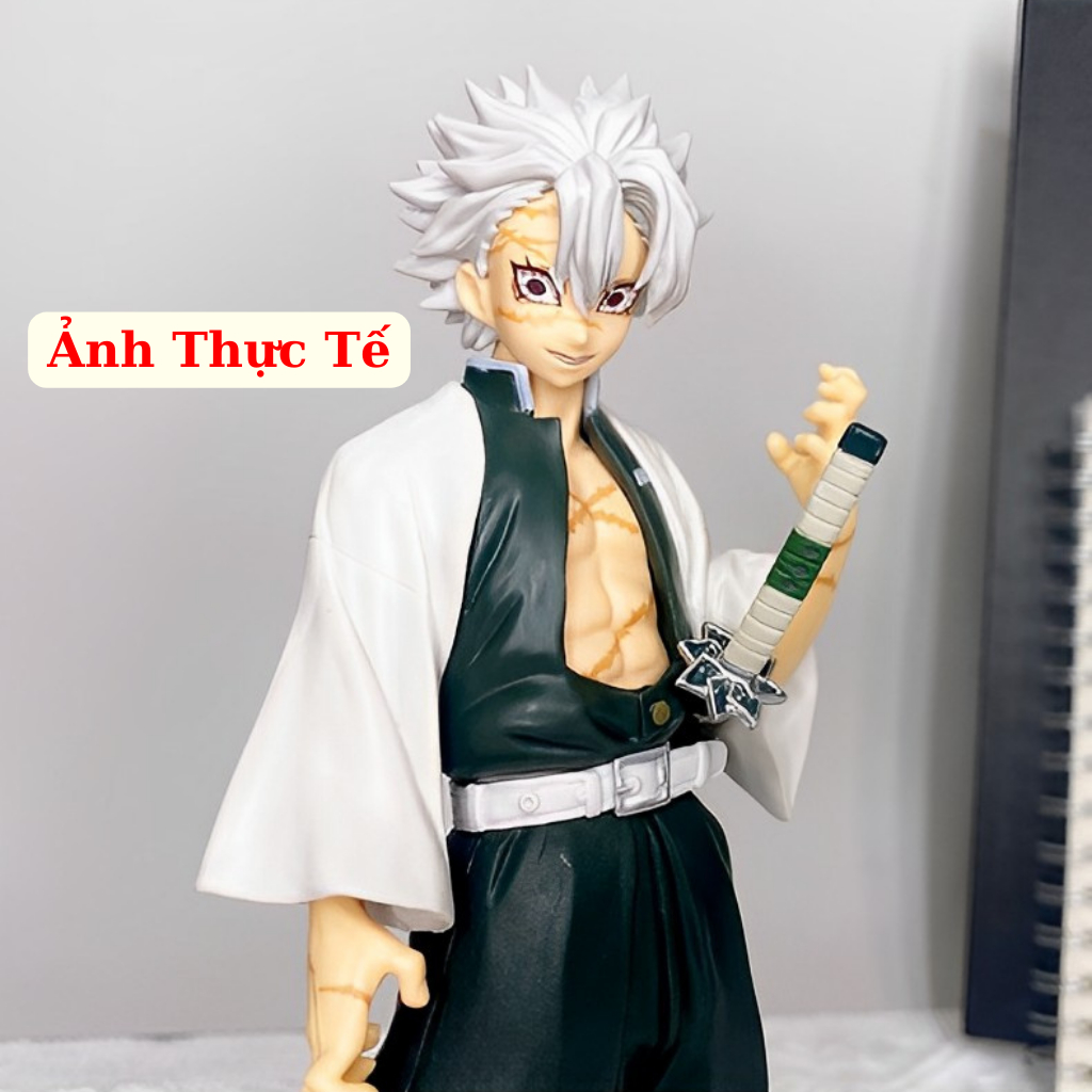 Mô Hình Phong Trụ Shinazugawa Sanemi 19CM Cao Cấp Mô hình Kimetsu no Yaiba Cao Cấp, Figure Mô Hình Anmie Thanh Gươm Diệt
