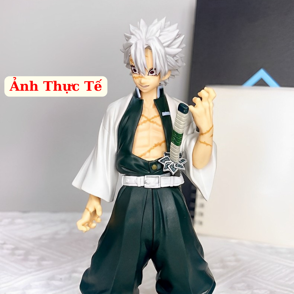 Mô Hình Phong Trụ Shinazugawa Sanemi 19CM Cao Cấp Mô hình Kimetsu no Yaiba Cao Cấp, Figure Mô Hình Anmie Thanh Gươm Diệt