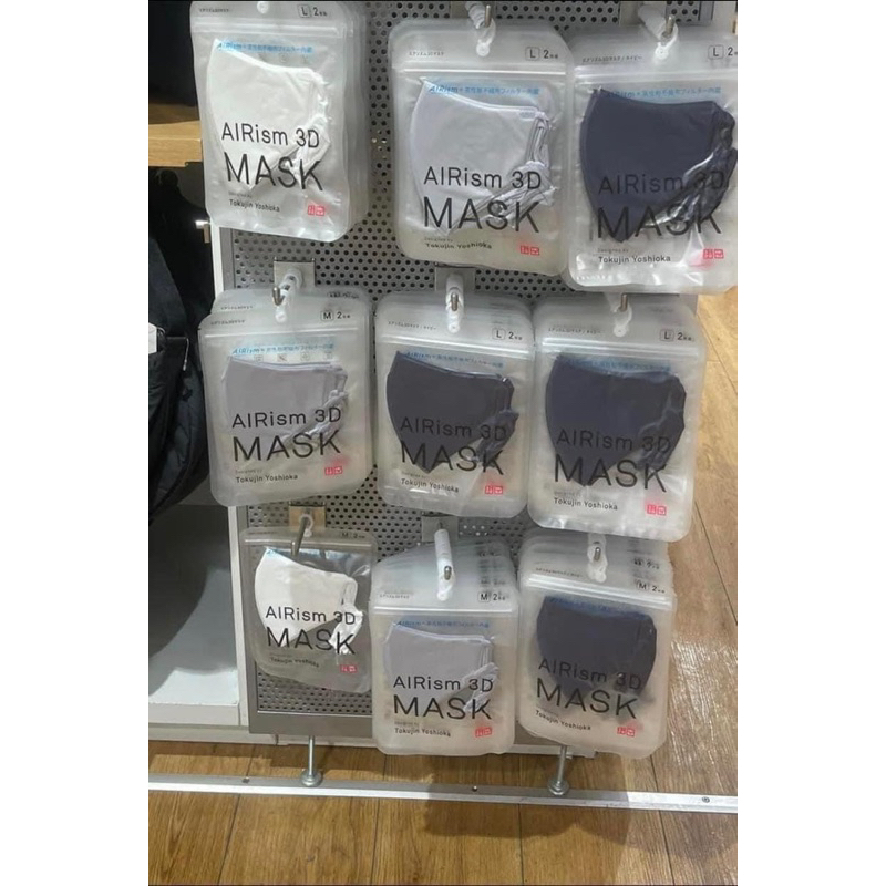 Khẩu trang chống nắng làm mát Airism Uniqlo cut tia UV