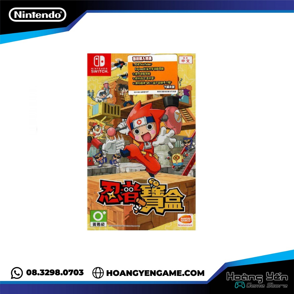 Băng Game Nintendo Switch Ninja Box