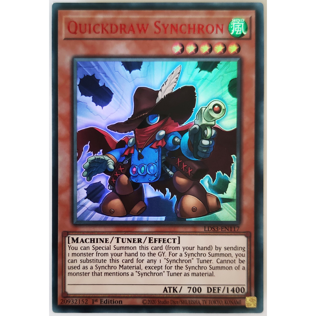 [Thẻ Yugioh] Quickdraw Synchron |EN| Ultra Rare