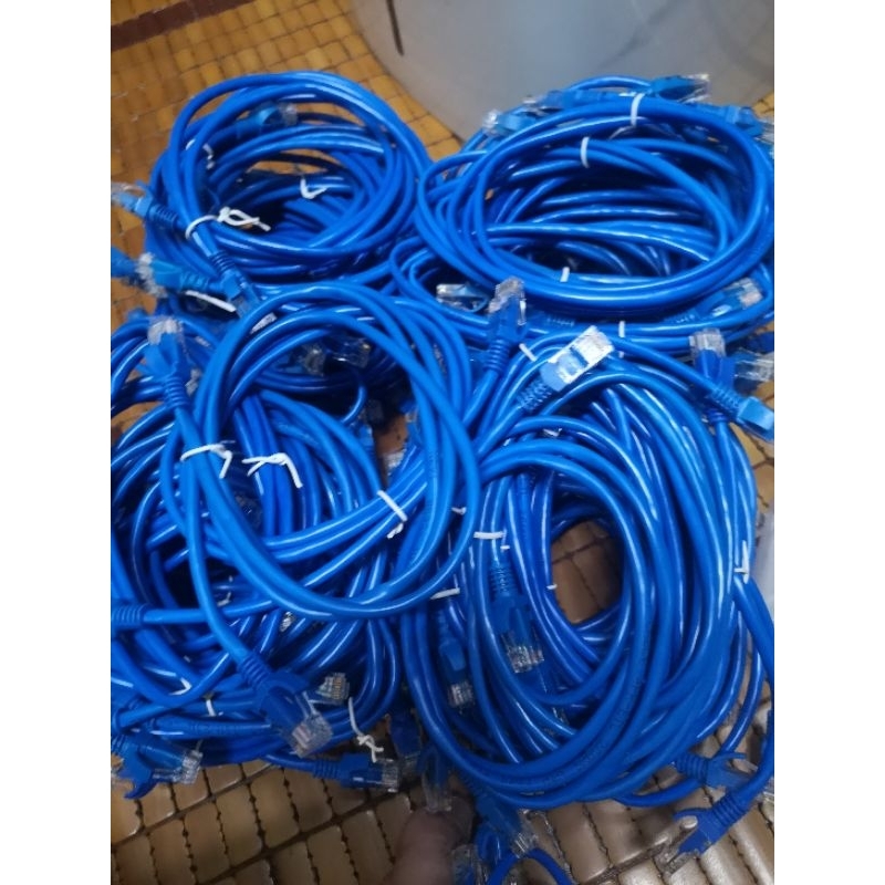 Dây mạng chuẩn đồng 8 sợi đúc 2 đầu dài 1 mét