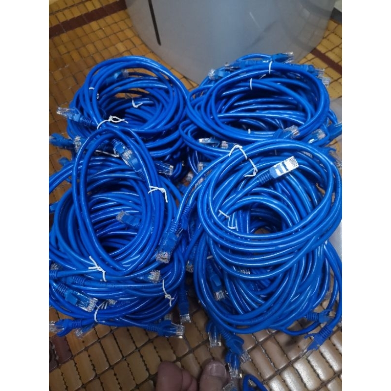 Dây mạng chuẩn đồng 8 sợi đúc 2 đầu dài 1 mét