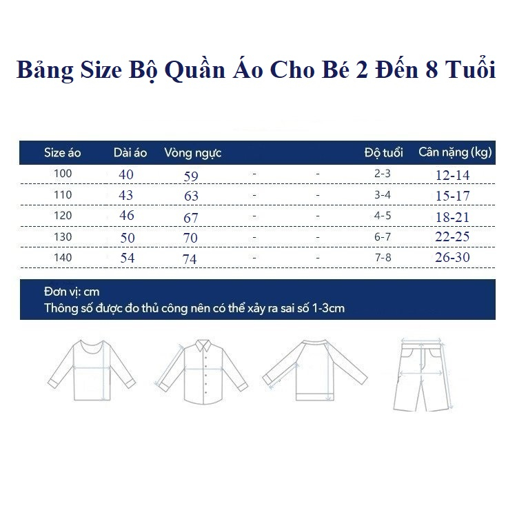 Bộ quần áo bé trai cộc tay mùa hè hàn quốc thời trang trẻ em chất cotton BigKids