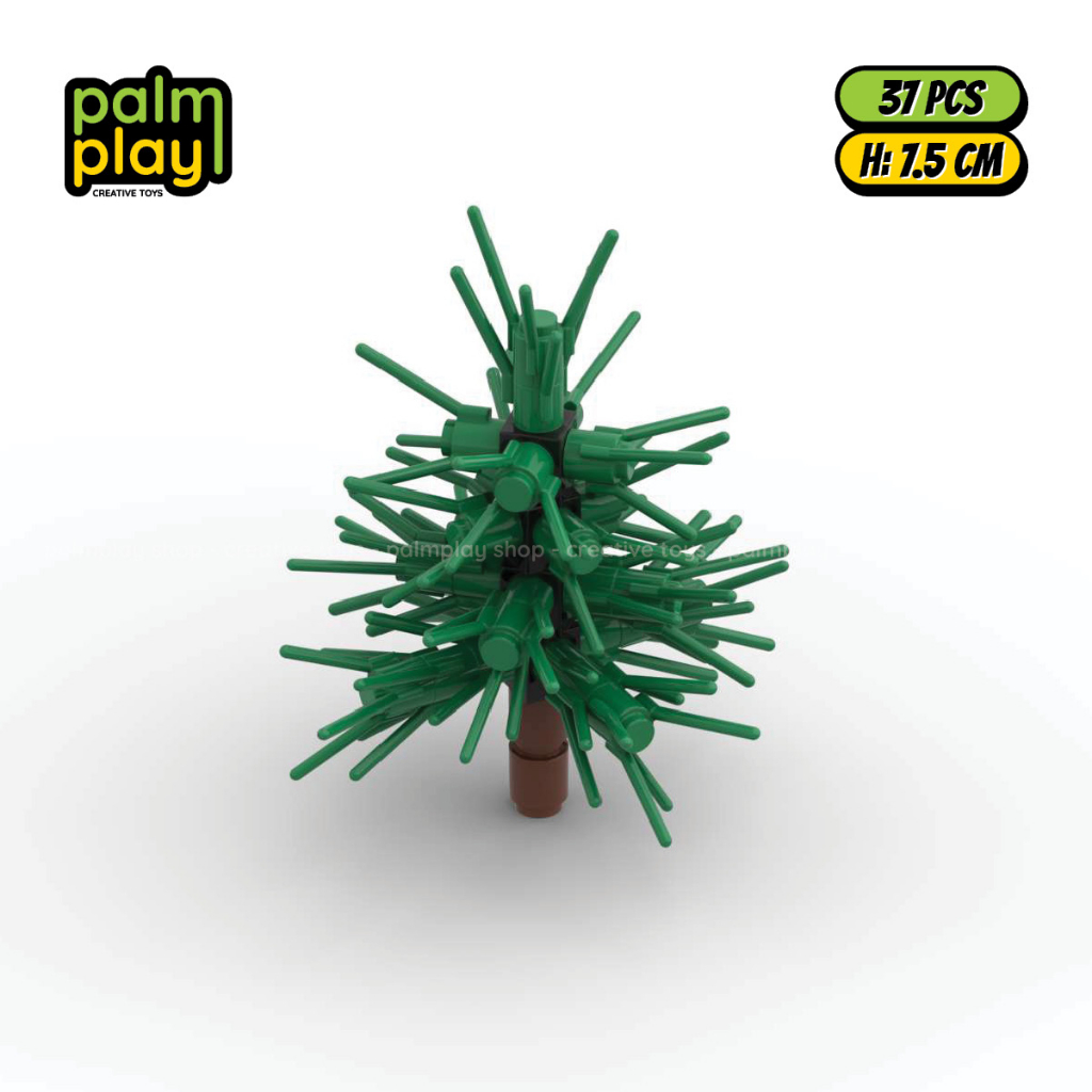 MOC đồ chơi gạch xếp hình 1 cây thông