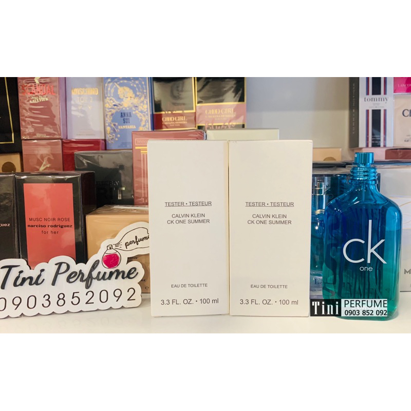 Nước hoa 𝐶𝐾 𝑂𝑛𝑒 𝑆𝑢𝑚𝑚𝑒𝑟 𝐸𝐷𝑇 100ml tester không nắp